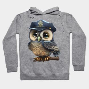 Owl Night Watchman Hoodie